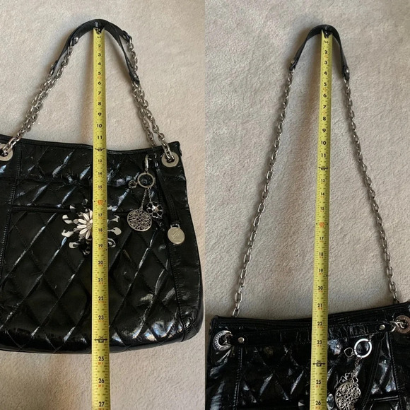 GRACE Handbag Adele Zebra Floral Bag in black - Picture 7 of 16